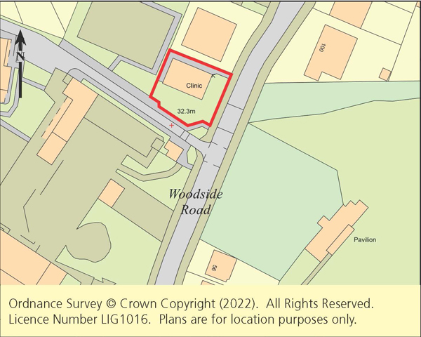 Lot: 25 - ATTRACTIVE DETACHED CLINIC PREMISES WITH POTENTIAL - 